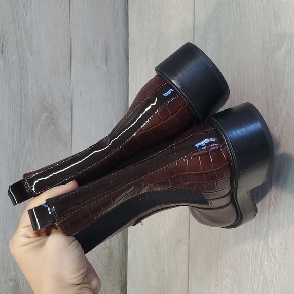 NEW Jeffrey Campbell Edmond High Top Western Womens Leather Booties shoes - Picture 8 of 16